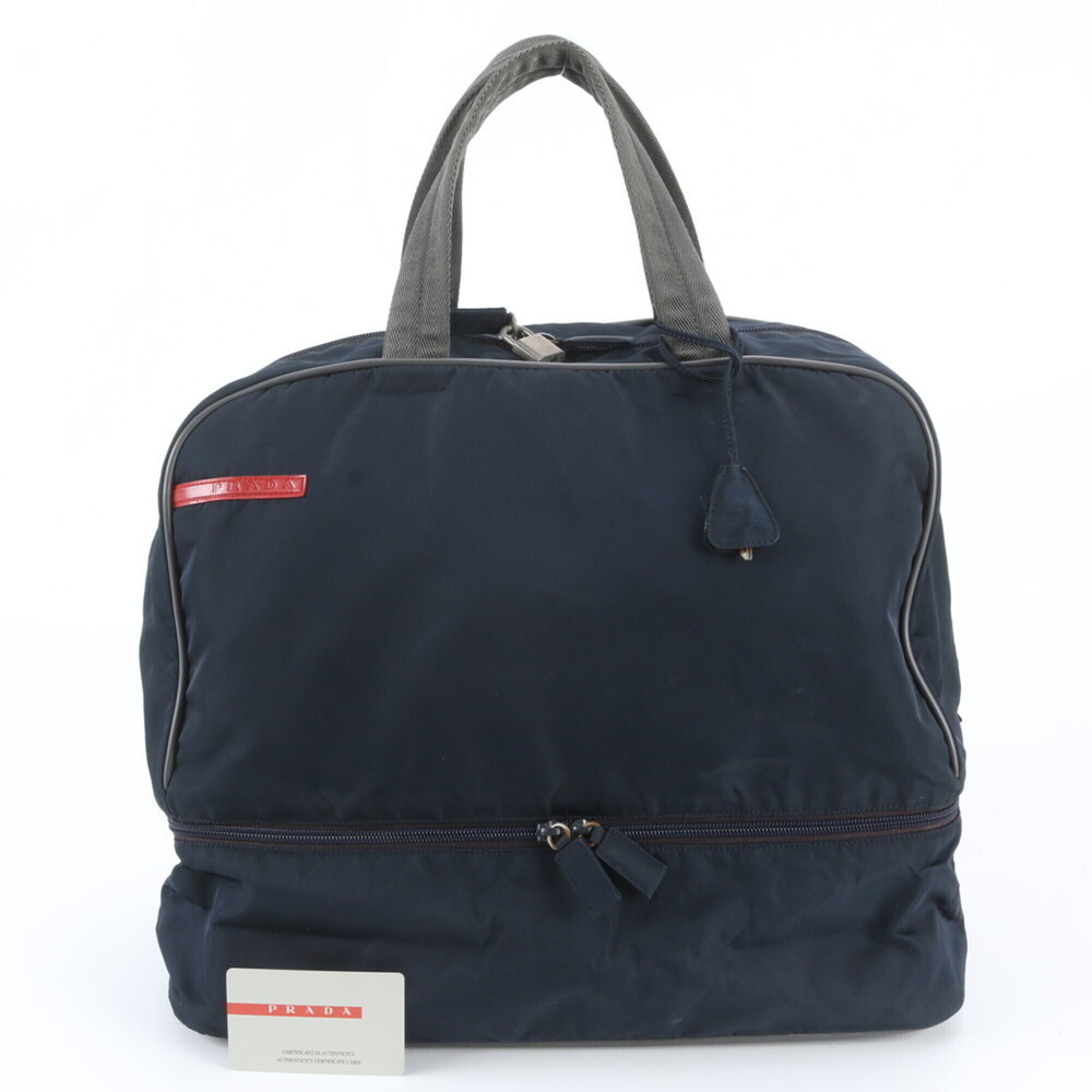 Pradasports Prada Sport V300 Boston Bag/Tote Bag/Carry-on Bag with Guarantee ...